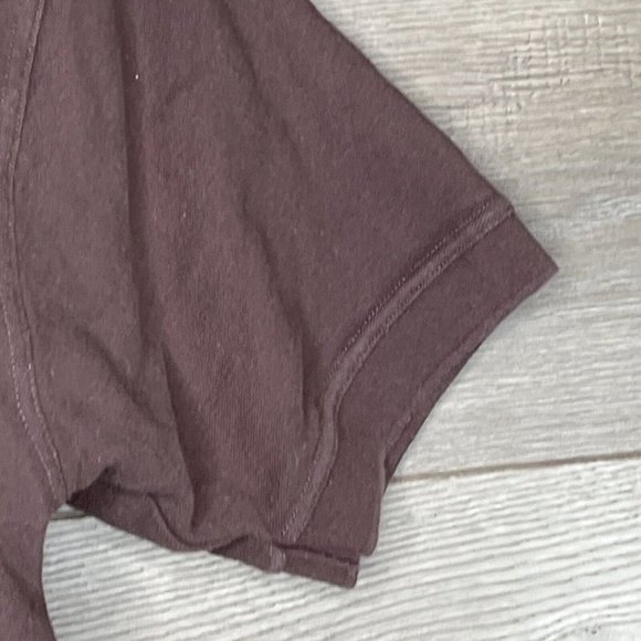 Jamaica Souvenir Polo Shirt Mens XL Brown Short Sleeve Cotton Daily Polo Tag - Picture 5 of 9